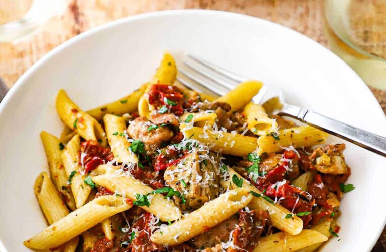 The Secret to Perfect Pesto Chicken Pasta